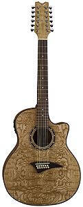 Exotica Quilted Ash 12-String - Gloss Natural