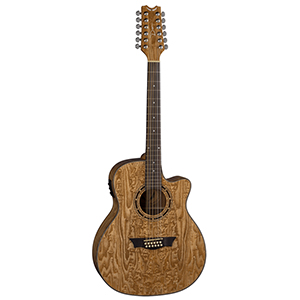 Exotica Quilted Ash 12-String - Gloss Natural