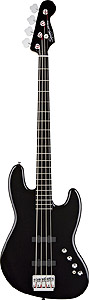 Deluxe Jazz Bass Active - Black Ebonol