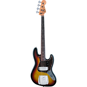 American Vintage 62 Jazz Bass® - 3-Color Sunburst with Case