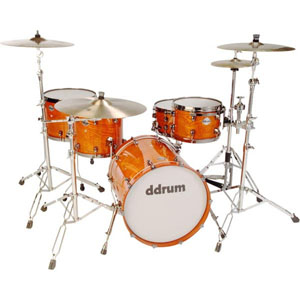 DM20 Dominion Ash 5 Piece Pocket Shell Kit- Orange Lacquer