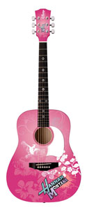 HMDPA34 Acoustic Hannah Montana - Miley Cyrus Guitar - Pink