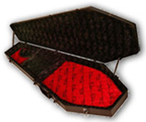 coffin briefcase