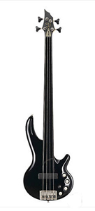 Curbow 4-String Fretless Black
