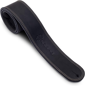 Genuine Soft Leather Strap - Black