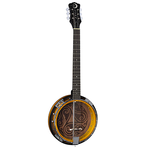 Luna Guitars 6-String Celtic Banjo