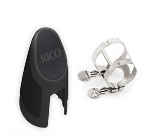 Rico  Ligature & Cap Set - Tenor Sax for Hard Rubber Mouthpieces