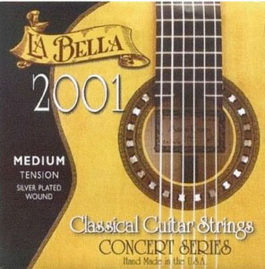 2001 Medium Tension Classic Guitar Strings