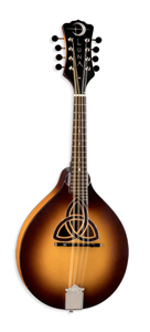 Luna Guitars Trinity A-Style Mandolin w/ Celtic Inlay