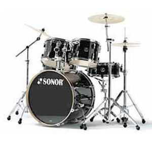 F2007 Stage 2 Series Shell Pack Drum Set - Black