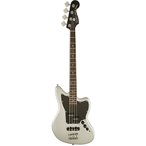 Vintage Modified Jaguar Bass Special SS Short Scale - Silver