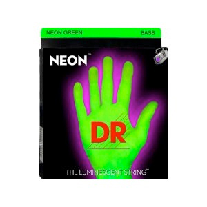 NGB-45 Neon Phosphorescent Bass Strings - Green