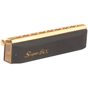 7584 Super 64X Chromatic Harmonica - Key of C