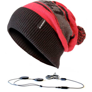 Mayrhofen Beanie Red and Black