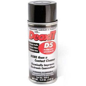Deoxit Contact Cleaner D5S-6 Spray