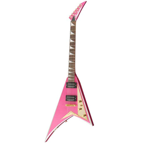 RR5 Rhoads - Metallic Pink with Silver Bevels