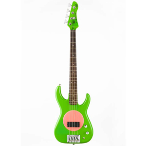 Junior Bass - Green and Pink - Punk Bass
