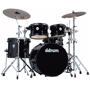 Ddrums Journeyman Player Black Sparkle - Shell Pack