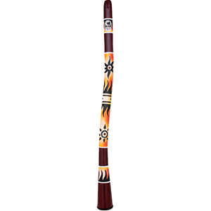 Toca Curved Didgeridoo 50-Inch Tribal Sun