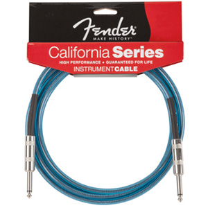 California Cable 10 Foot Lake Placid Blue