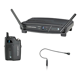 Audio Technica ATW-1101/H92 Blk  Digital Wireless Head-Set Wireless System