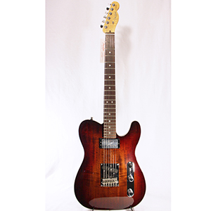 Select Carved Blackwood Top Telecaster SH Black Cherry Burst