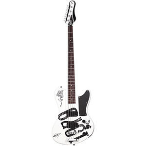 Simon Gallup Ultra Bass White / Black