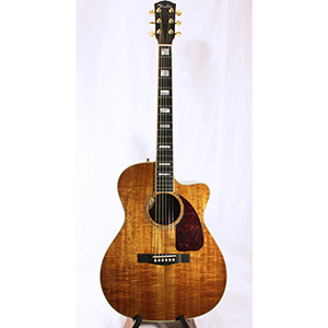 Pro Custom Shop Classic Koa Auditorium Cutaway