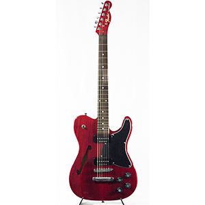 JA-90 Telecaster Thinline - Crimson Transparent Blemished