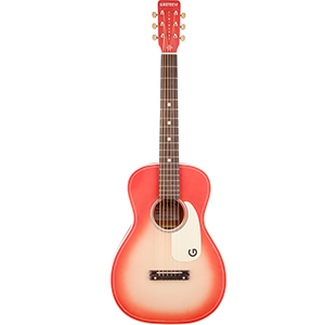 G9515 Jim Dandy Flat Top Coral Sunburst 