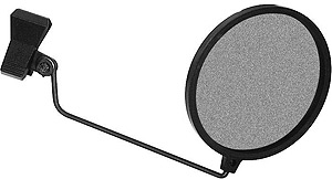 OnStage 6 Inch Pop Filter w/Grip Clip - Straight Arm