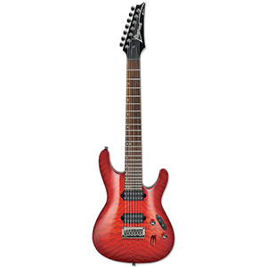 S7521QM Transparent Red Burst