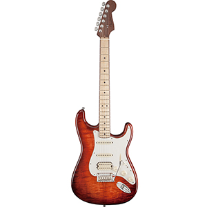 Select Stratocaster HSS Exotic Maple Flame