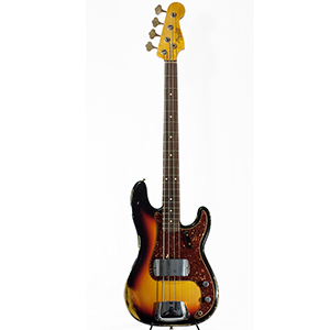 1964 Heavy Relic Precision Bass 3-Color Sunburst