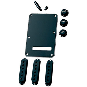 Fender Stratocaster Accessory Kit Black