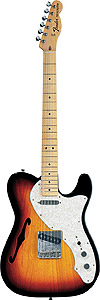 69 Telecaster® Thinline - Black with Gig Bag