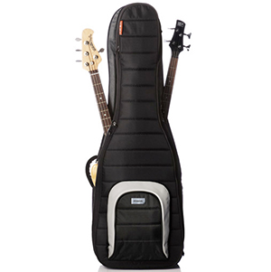 M80-2B Double Electric Bass Bag - Jet Black