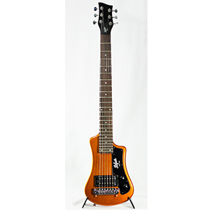Hofner Shorty Guitar - Metallic Orange