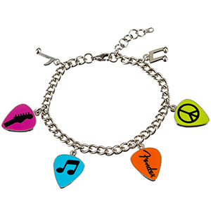 Fender Love Peace and Music Bracelet