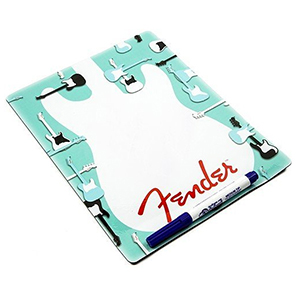 Fender Dry Erase Remember to Practice Board