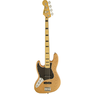 Vintage Modified 70s Left-Handed Jazz Bass - Natural