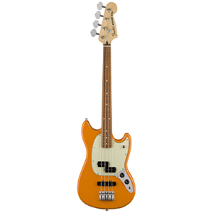Mustang Bass PJ Pau Ferro Fingerboard - Capri Orange