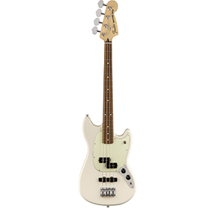 Mustang Bass PJ Pau Ferro Fingerboard - Olympic White