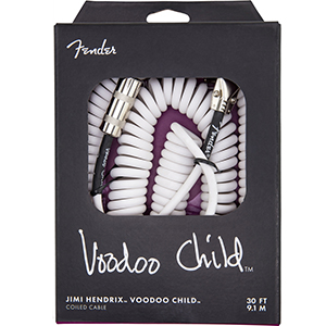 Jimmy Hendrix Voodoo Child Cable - White