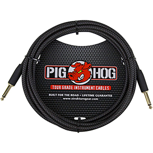 Pig hog PCH10BK Black Woven