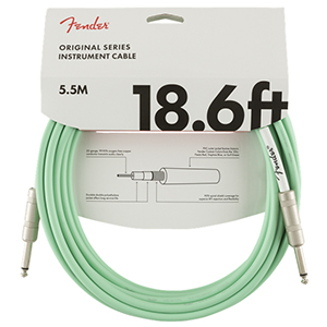 Original Series Instrument Cable, 18.6 Ft - Surf Green