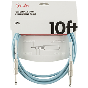 Original Series Instrument Cable, 10 Ft - Daphne Blue