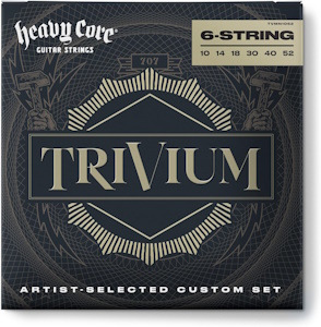 Dunlop Trivium Heavy Core String Lab Series Guitar Strings 10-52 