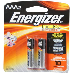 Energizer Max AAA - 2 Pack