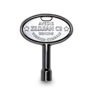 Zildjian Chrome Drum Key w/ Zildjian Trademark